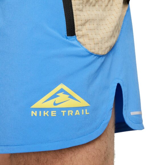$75 NIKE TRAIL SECOND SUNRISE 5" BRIEF-LINED RUNNING SHORTS DV9311-435 BLUE L - Picture 5 of 9